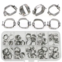 stainless steel roth 0 022 1st molar tubes lingual sheath with hook 34 to 39 20set dental orthodontic metal bands pre welded