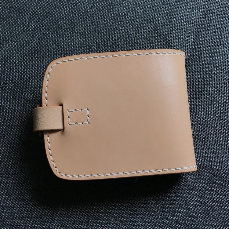 [Искусственная кожа] Сделай Сам стиль Tenjin короткий зажим для денег Ткань бумажник