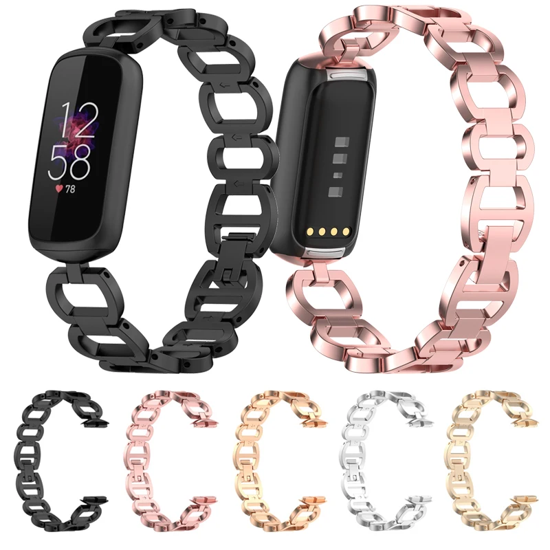 

Ремешок из нержавеющей стали для смарт-браслета Fitbit Luxe