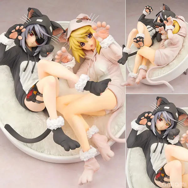 Аниме-модель фигурок Infinite Stratos Charlotte Dunois Laura Bodewig кошка гриль Ver. Сексуальные