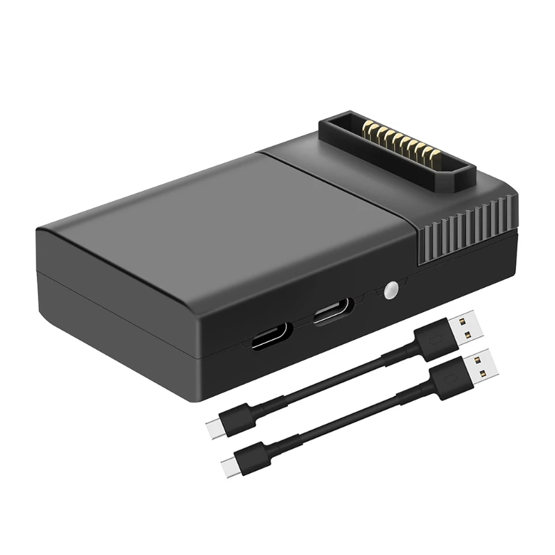 

Quick Charger Car for DJI-Mavic Air 2 Drone and USB-C Remote Controller Cable Rapid Multi Parallel Charging Hub