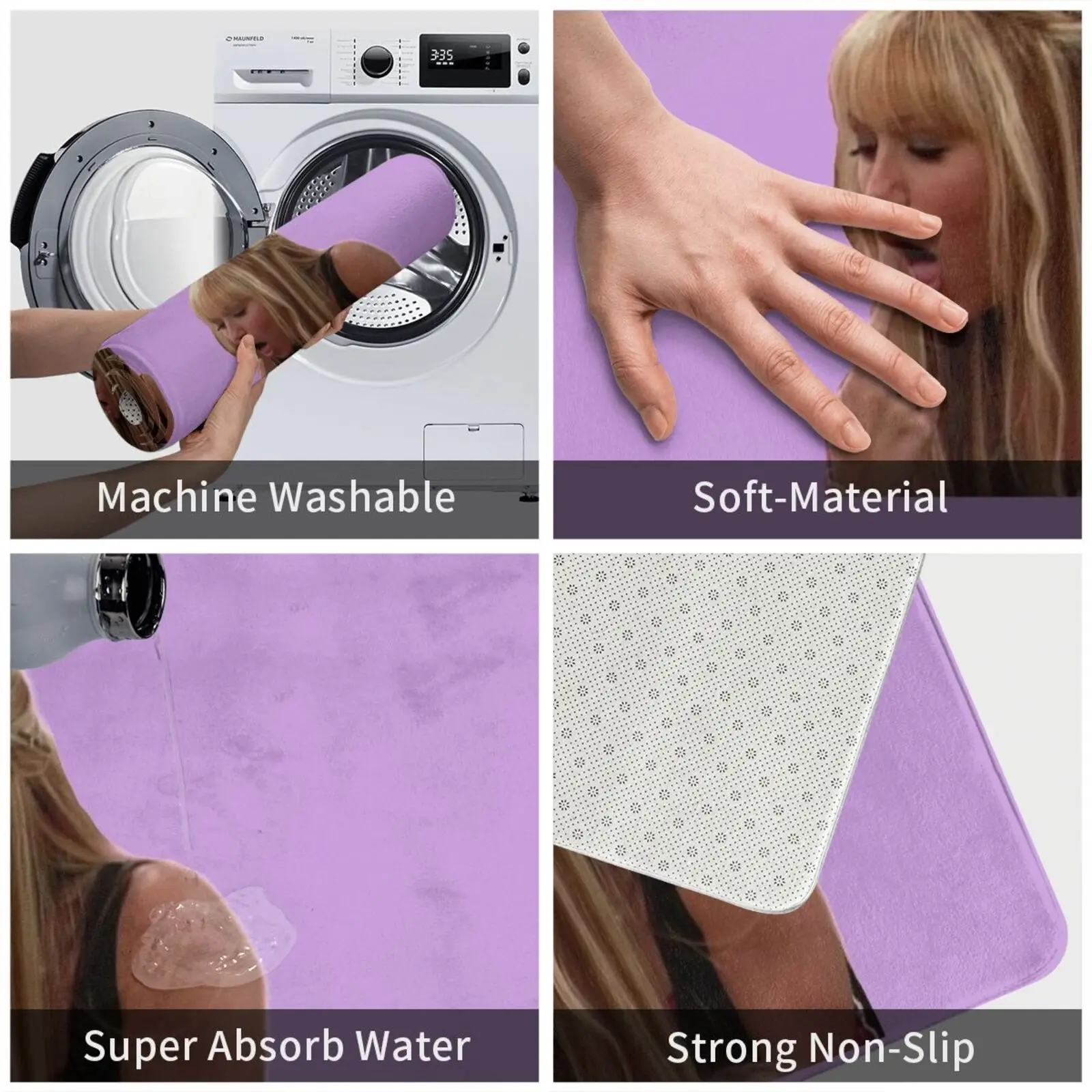 Забавная наклейка на входную дверь Hannah Монтана коврик для ванной ??? Сойка парк