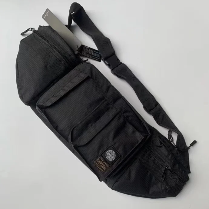 

Waist Stone Island Bag Multifunctional Men's Women's Chest Bag Sports Outdoor Shoulder Messenger Bag | ST001