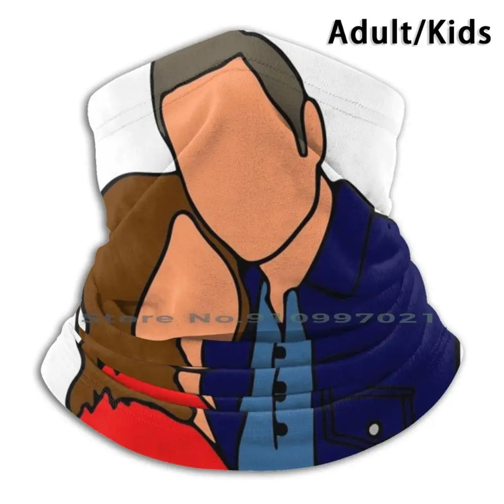 

Шарф Mariska Hargitay And Peter Hermann с рисунком из мультфильма (Petska), маска для шеи, обогревающая маска для лица, платок, бандана, маскарадка