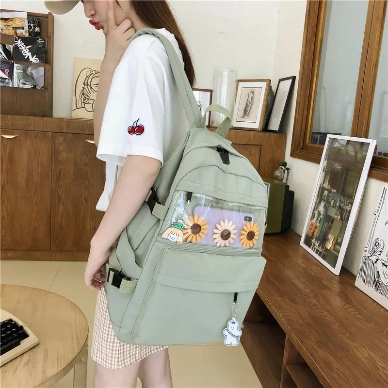 Модный прозрачный дизайнерский женский рюкзак Высококачественный