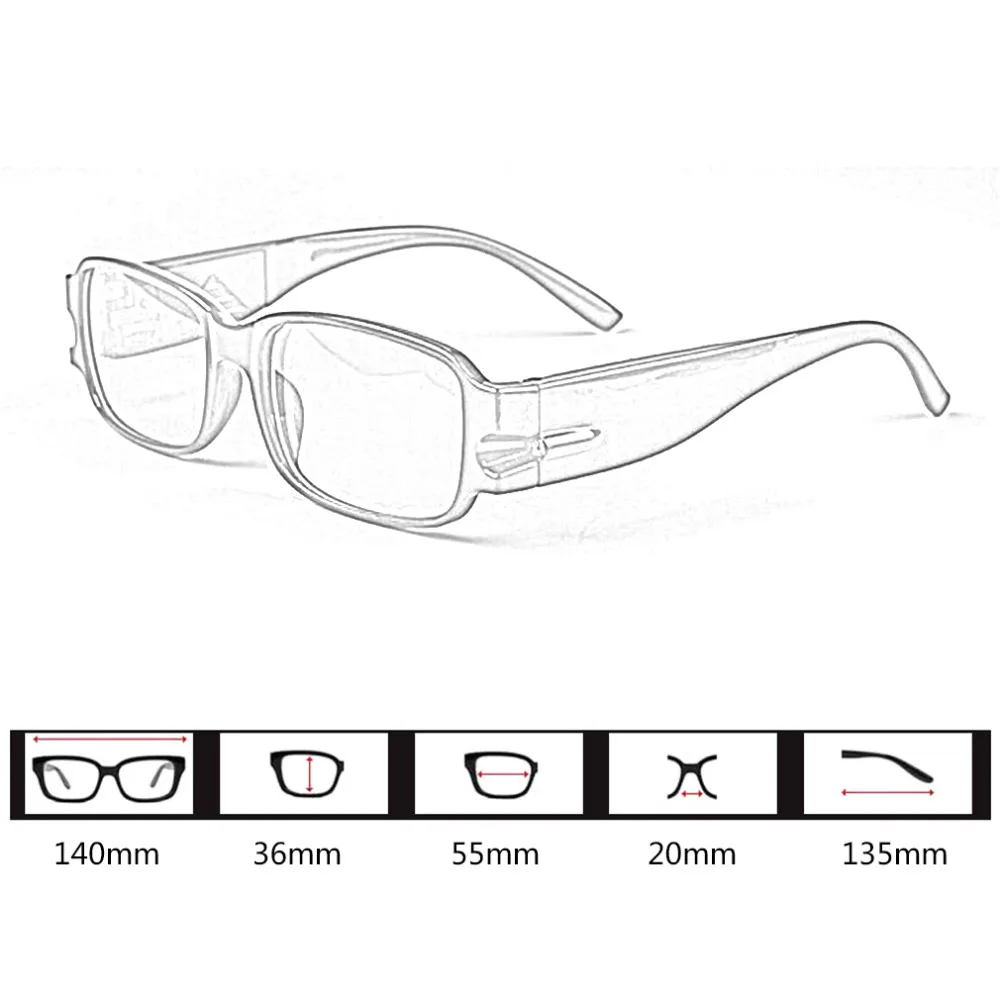 

Cheap LED Reading Glasses Men Women Adjustable Magneic Health Protection Lazy Glasses Presbyopic lesebrille Diopter Glasses