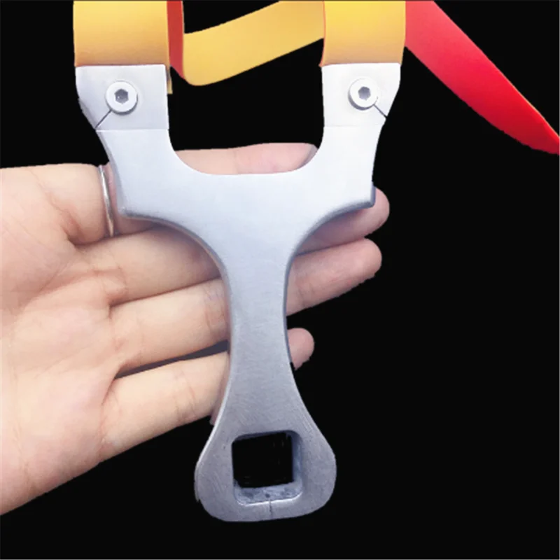 Плоский резиновый ремешок для наружной съемки Мощный ручной Лук Новый