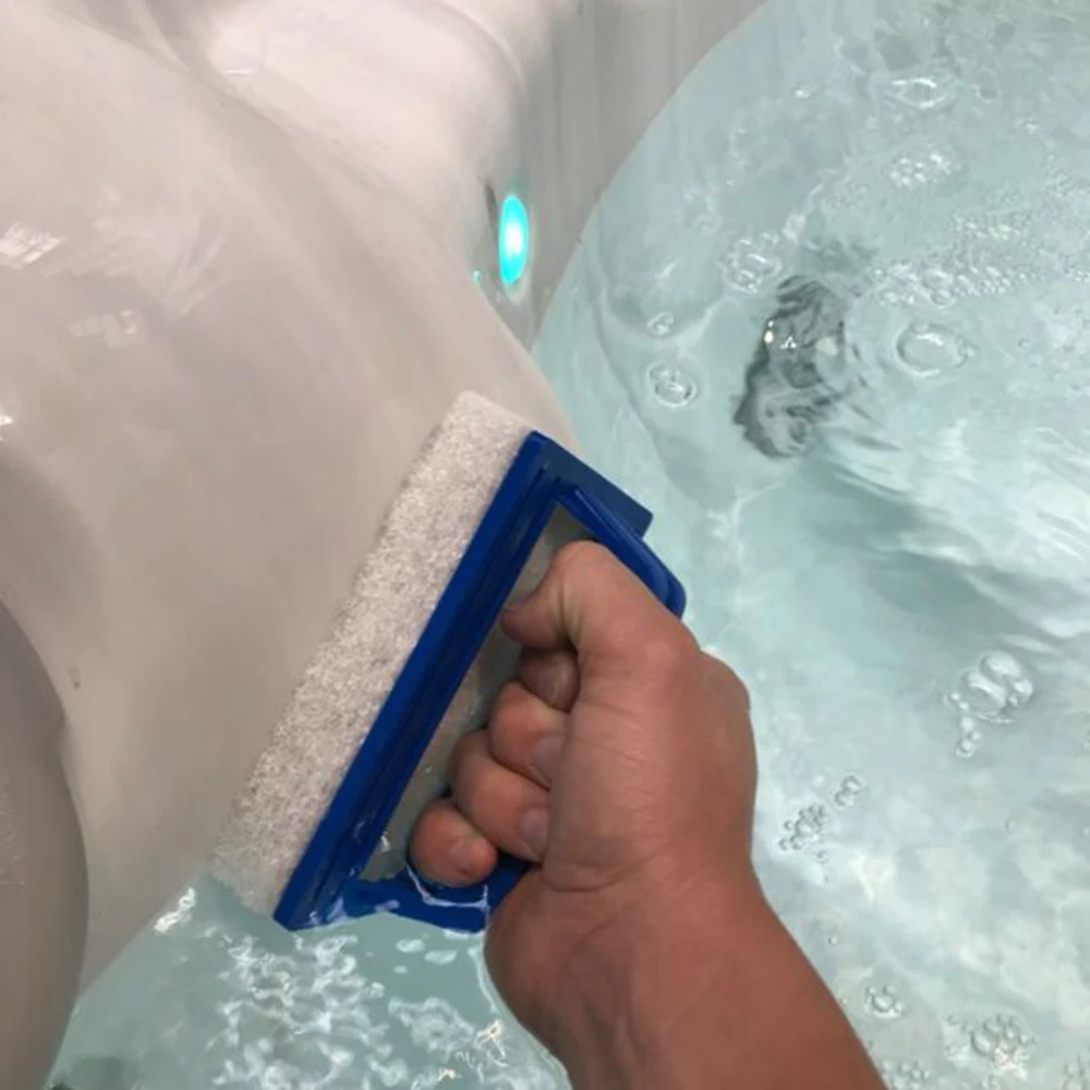 Щетка для бассейна водопроводная очистка скруббер Очиститель спа нетканый