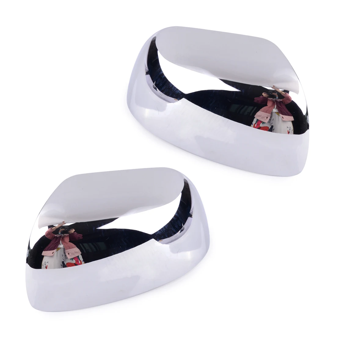 1 пара автомобильных передних зеркал заднего вида накладка ABS хром подходит для