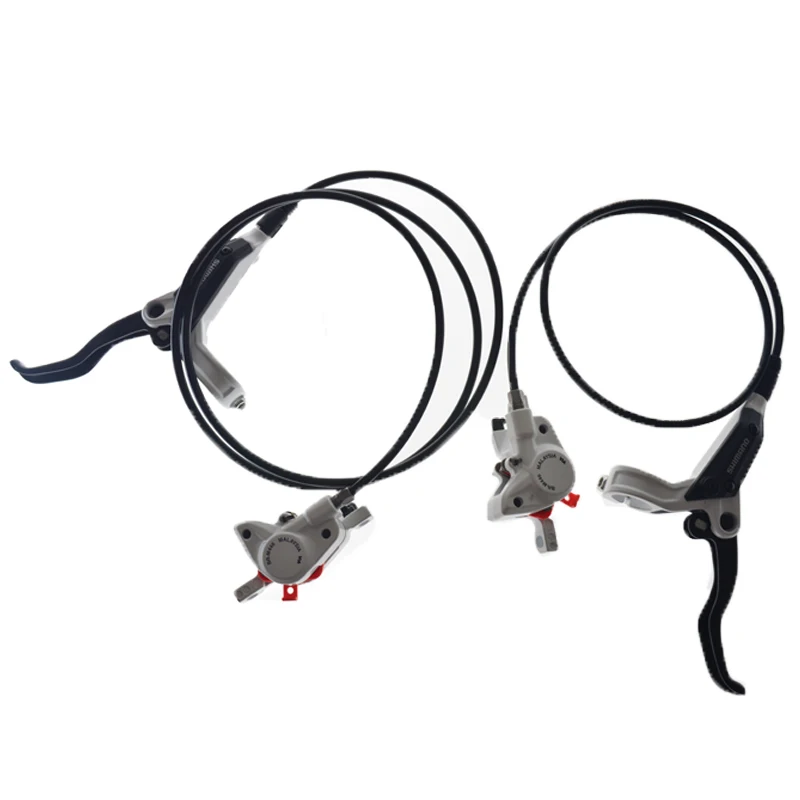 SHIMANO MT447 4 поршневой тормоз Горный велосипед Hidraulic Дисковый Тормоз MTB левый и