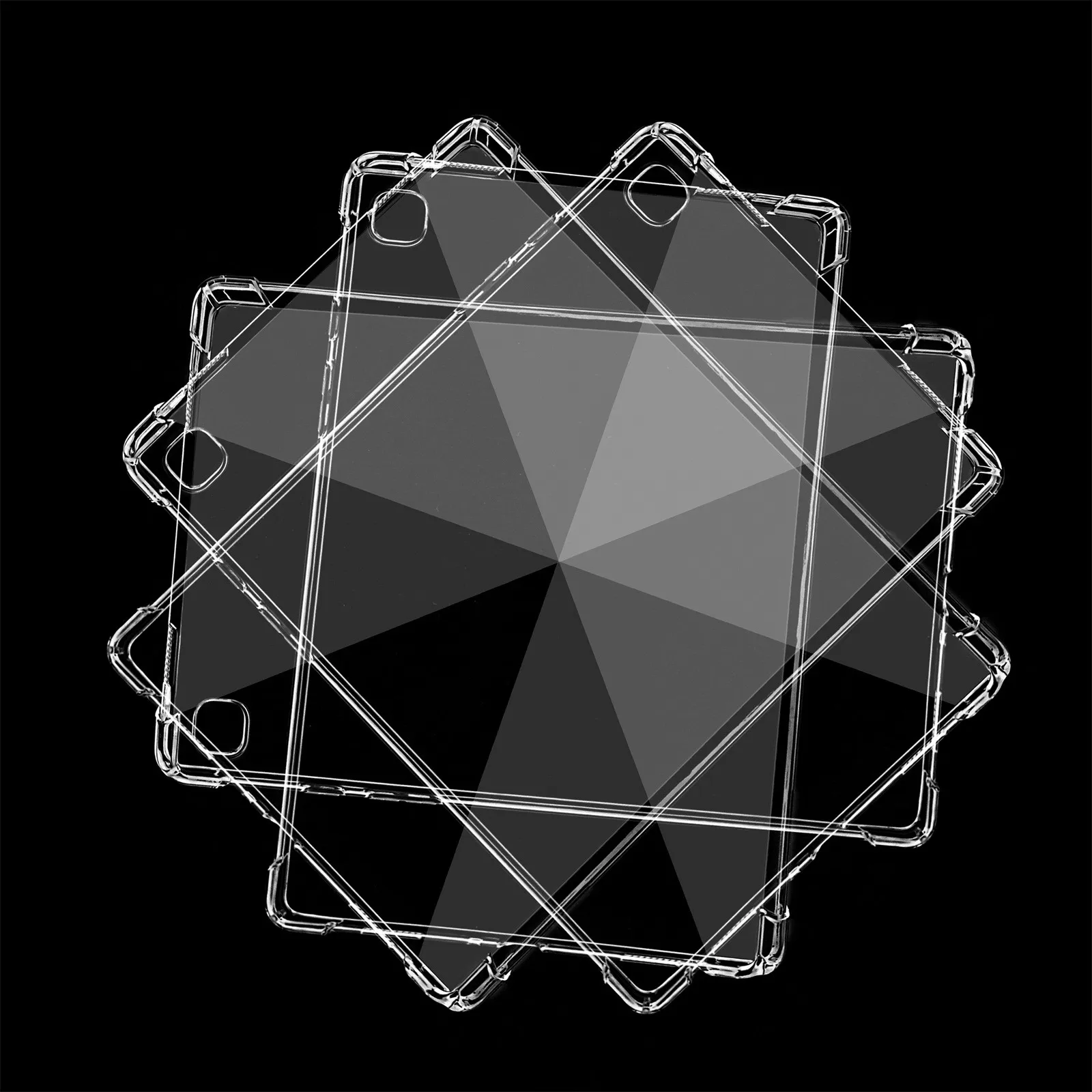 

Ultra Clear Case Slim Shockproof Air-Cushioned TPU Protective Back Cover for Galaxy Tab A7 10.4 inch 2020 SM-T500 T505 T507#y3