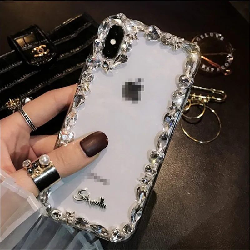 Роскошный блестящий силиконовый чехол KJOEW для iphone 7 8 6 S plus X XR XS MAX|Бамперы| |