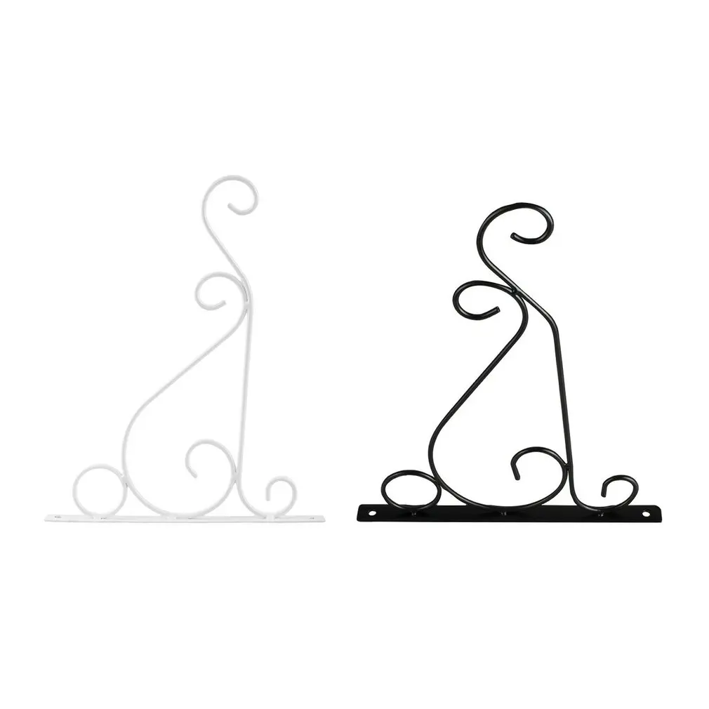 Кованые железные художественные крючки Подвесная подставка для растений крючок