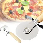 Круглый нож для пиццы нож из нержавеющей стали для пиццы, торта, хлеба, Пирогов, Одноколесный инструмент для резки, кондитерские изделия для макаронных изделий, теста, кухонные инструменты для выпечки