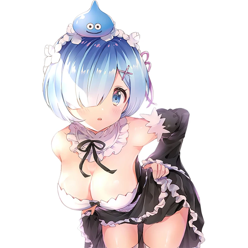 Три Ratels CDM368 RE:ZERO милый Rem виниловый пвх постер мультфильм аниме наклейка на капот