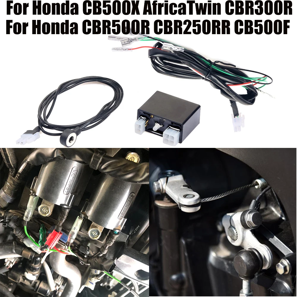 

Motorcycle Quickshifter Quickshift Sensor Quick Shift Kit For HONDA CBR500R CB500F CBR250RR CB500X CB 500X AfricaTwin CBR300R