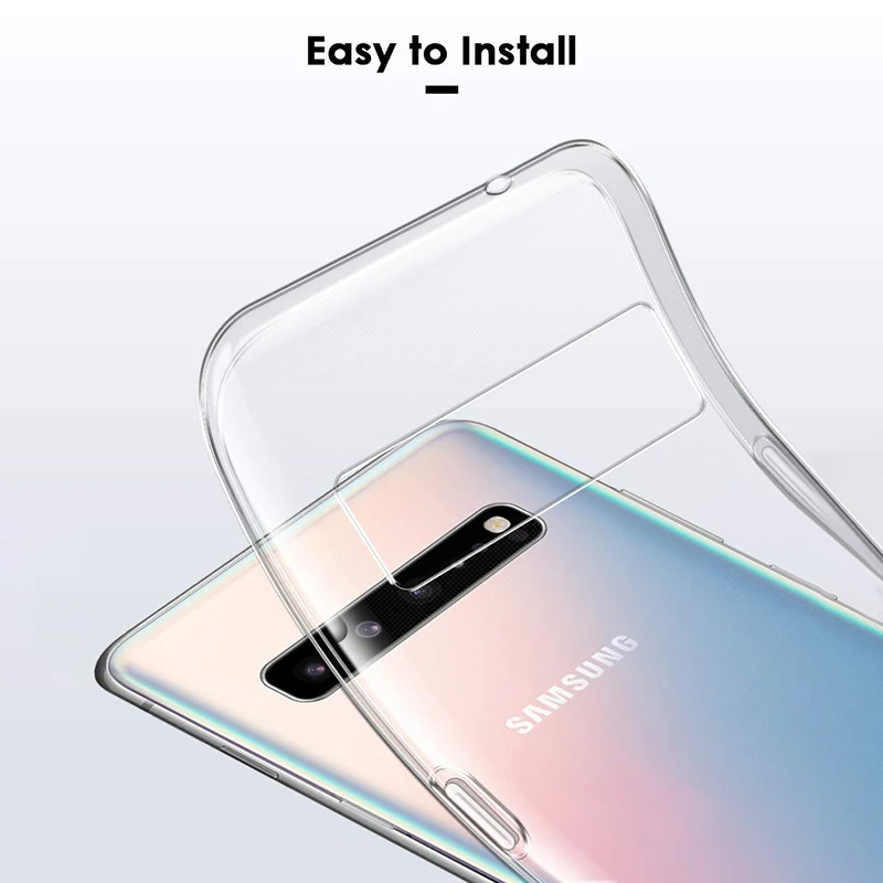 Силиконовый чехол для Samsung Galaxy S10 5G E S10E Plus Lite S10Plus | Мобильные телефоны и аксессуары