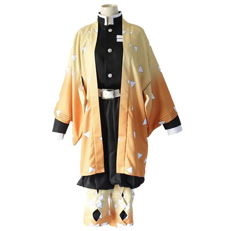 

Anime Demon Slayer:Kimetsu no Yaiba Kamado Tanjirou Agatsuma Zenitsu Tomioka Giyuu Kamado Nezuko Kimono Uniforms Cosplay Costume