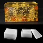 Набор силиконовых форм для украшений сделай сам, эпоксидная смола, форма для хранения тканей, 1 комплект