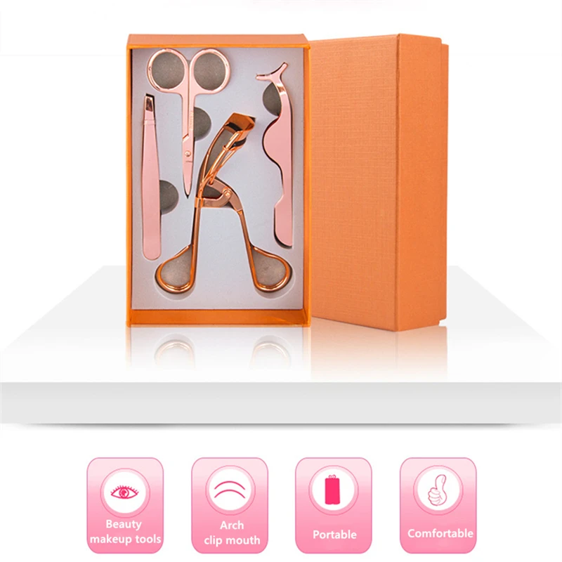 Набор для завивки ресниц из нержавеющей стали зажим бровей щипцы ножницы