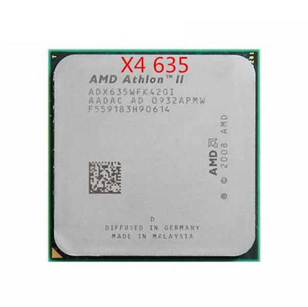 Процессор AMD Athlon II X4 635 X635 Quad-Core AM3 938 CPU 100% рабочий процессор | Компьютеры и офис
