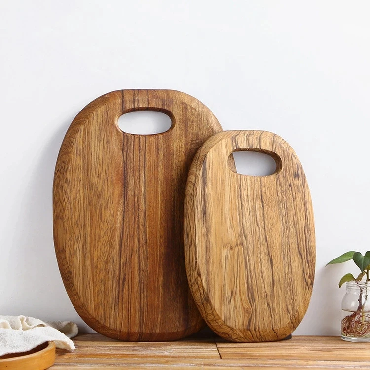 

Whole Wood Home Kitchen Cutting Board Solid Wood Fruit Chopping Board Bread steak cutting Trays