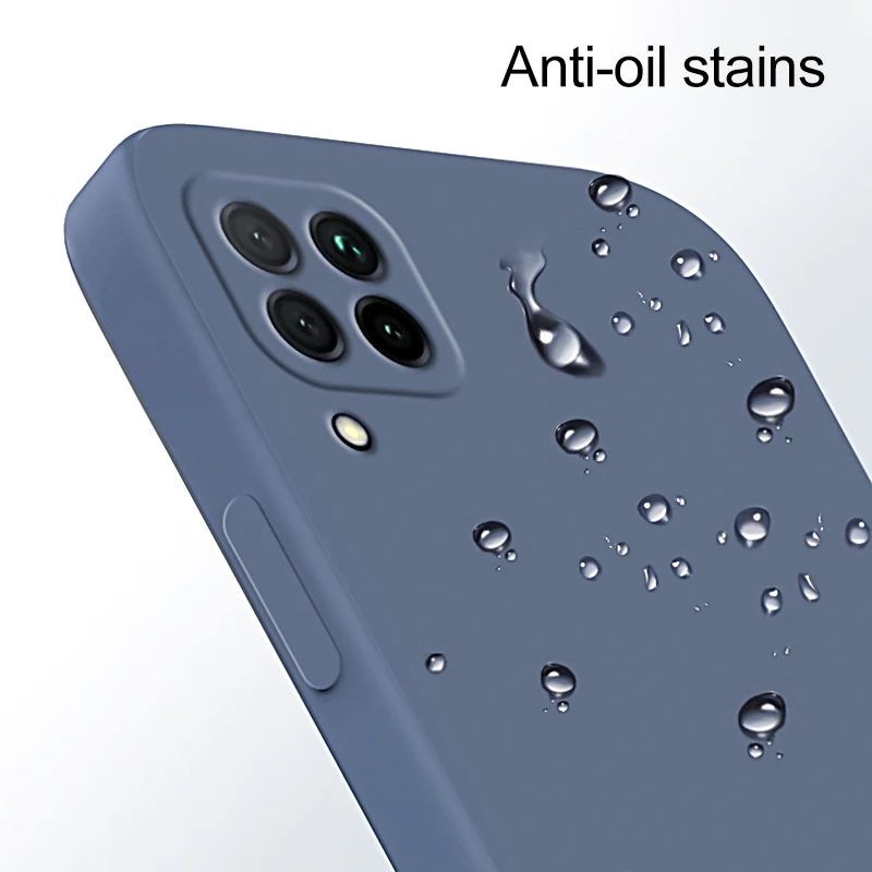 pure red silicon phone case for huawei p40 lite p30 p20 pro ultra thin shockproof case for huawei p40 lite p 30 20 pro tpu cover free global shipping