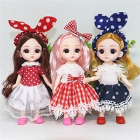 bjd doll clothes high end dress up a variety of styles can be dressed up 16cm fashion doll clothes children diy girl toy gift