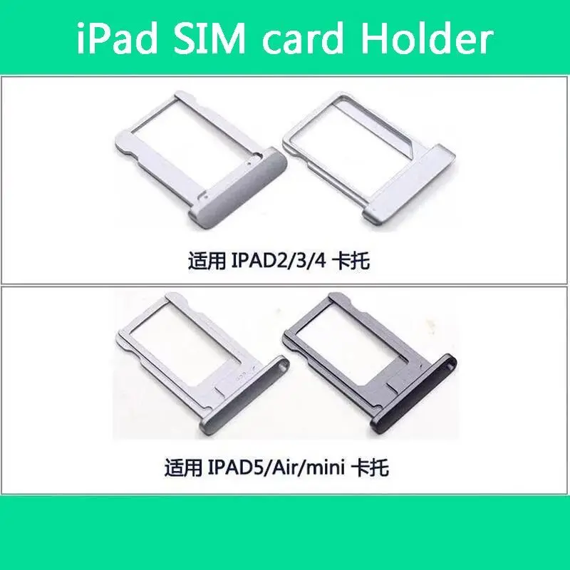

2 3 4 5 6AIR MINI Pro9.7 12.9 Panel Tablet Micro Nano SIM SD TF Card Slot Tray Holder Adapter Reader Metal Waterproof PCB Board