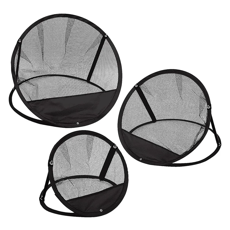 

Golf Chipping Net (3 Pcs)- Indoor/Outdoor Golfing Target Accessories for Backyard Accuracy and Swing Practice