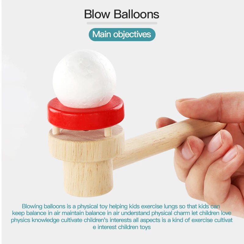 Montessori Materials Baby Wooden Toys Schylling Blow Hobbies Outdoor Fun Sports Toy Ball Foam Floating Stress Globbles | Игрушки и хобби