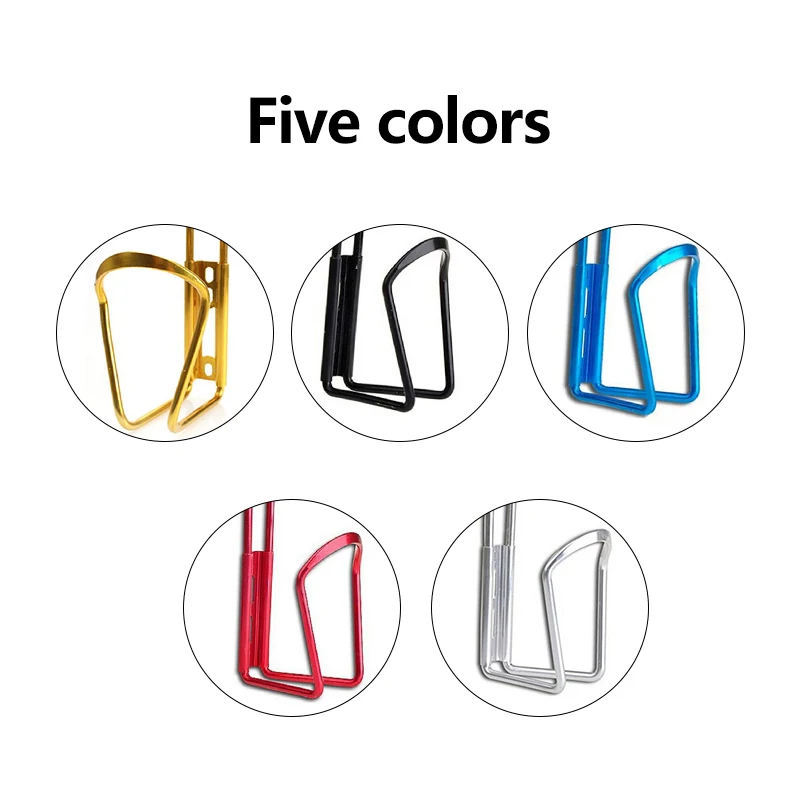 

Aluminum Alloy Bicycle Bottle Cage Riding Mountain Bike, Drink Water Cup Folding Water Bottle Cup Holder Dropship