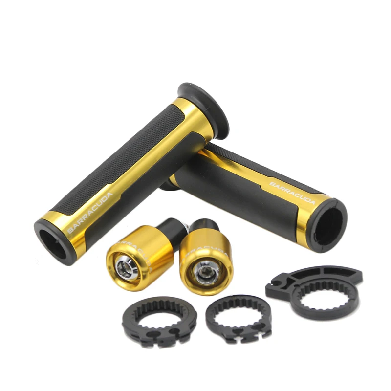 

Alconstar 1Pair 7/8" 22MM Universal Rubber Street Racing Hand Bar Hand Brake Handle Dirt Bike/Pit Bike Motocross Handlebar Grips