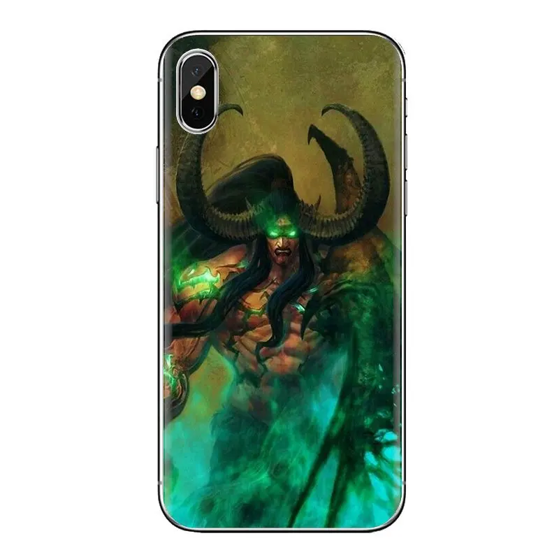 TPU Silicone Case For Oneplus 3T 5T 6T Nokia 2 3 5 6 8 9 230 3310 2.1 3.1 5.1 7 Plus 2017 2018 Illidan World of Warcraft WoW Art |