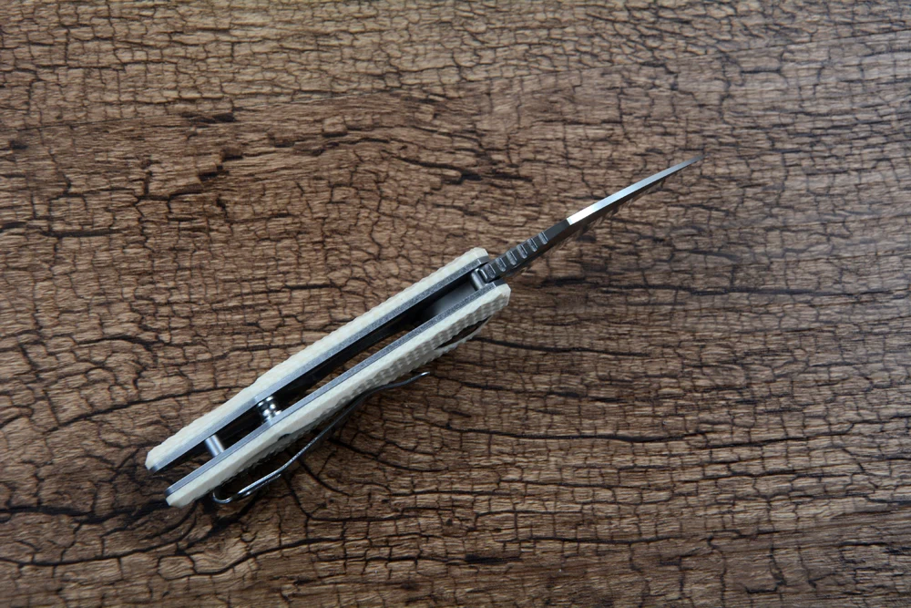 Карманный нож TWOSUN для повседневного использования складной 14C28N с атласным