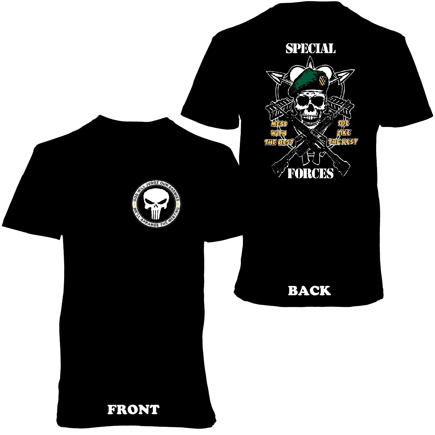 Футболка KSK Бундесвер Германия Коммандо спецназ все размеры | Мужская одежда