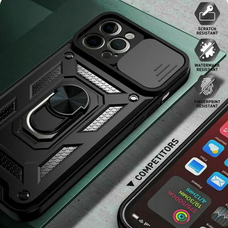 

For iPhone 13 Pro 13 Pro Camera Protection Ultra Hybrid Ring Case Cover