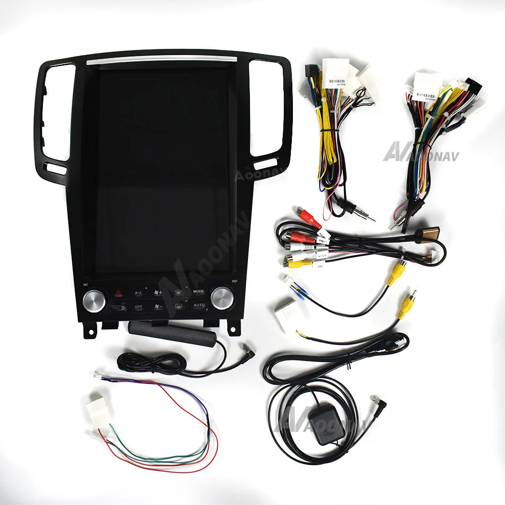 

Car tesla style vertical screen radio multimedia player For Infiniti G25 G37 2004-2013 2din Android car GPS navigation head unit