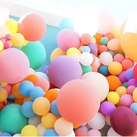 multicolored big balloon arch garland pink rose red white green latex balloons wedding birthday party decorations supplies