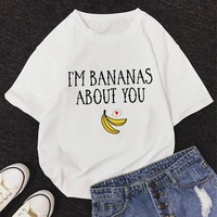 2020 summer banana printed t shirt women harajuku ullzang casual loose short sleeve o neck tops tees camisetas mujer_t s