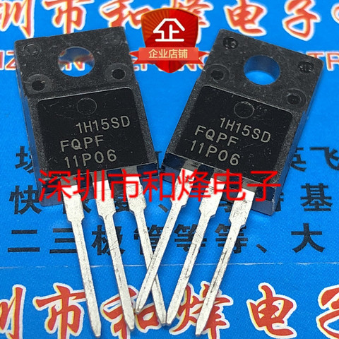 10PCS QPF11P06 TO-220F -60V -8.6A 100% New&original