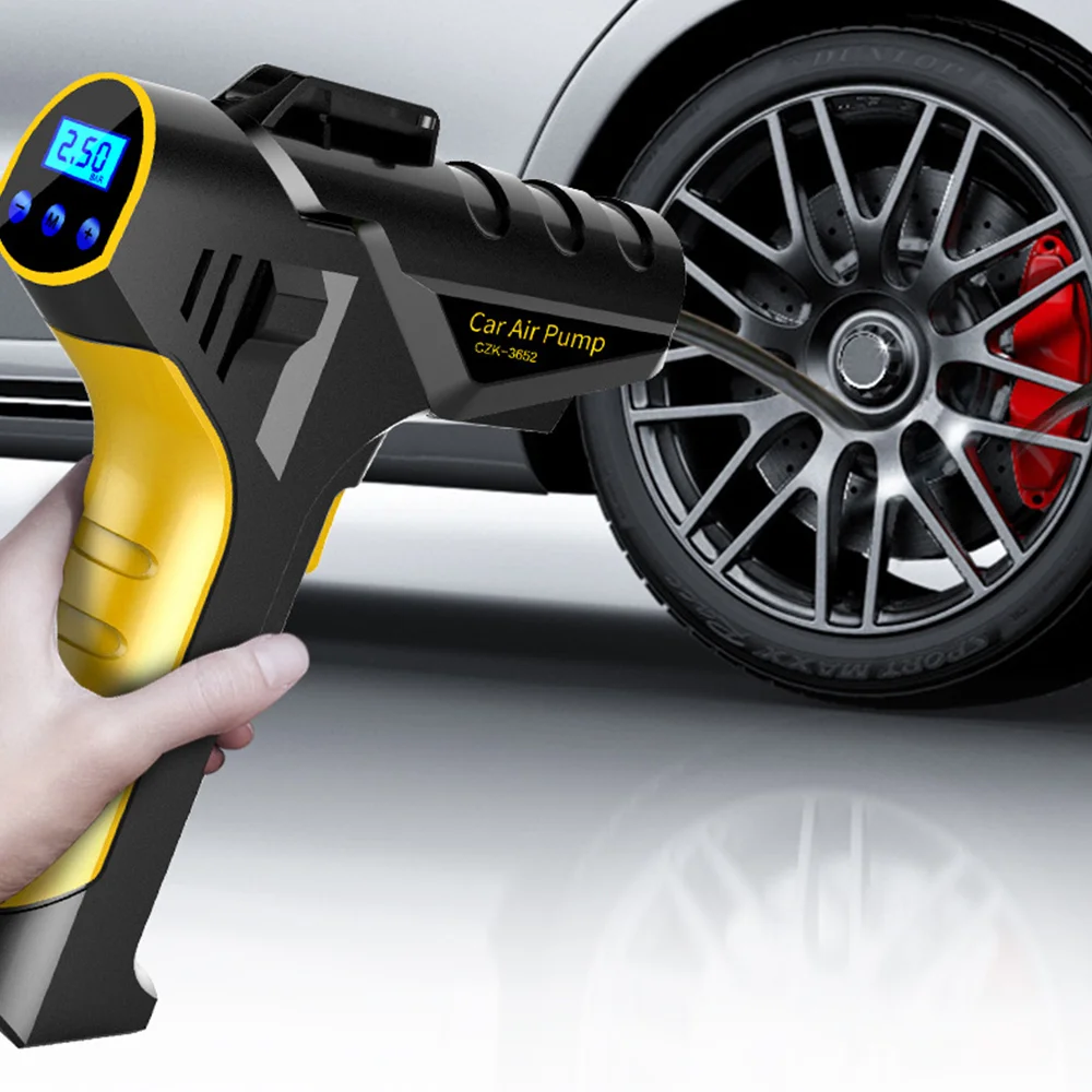 

Vehicle-mounted Air Pump Wireless Charging Tool Portable Vehicle Small Car Hand - held Pump