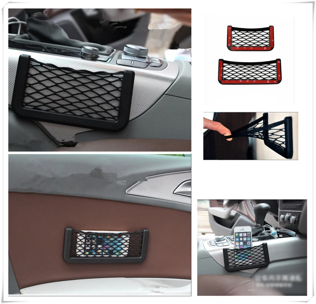 Автомобильное кресло боковой поставки сетчатый мешок для хранения 20*8 см разное