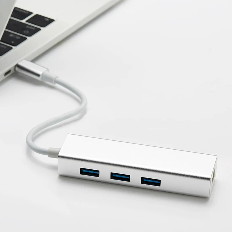 10/100/1000 Мбит/с Тип C к RJ45 USB 3 0 сетевая карта Gigabit Ethernet сетевой адаптер для Macbook Pro samsung