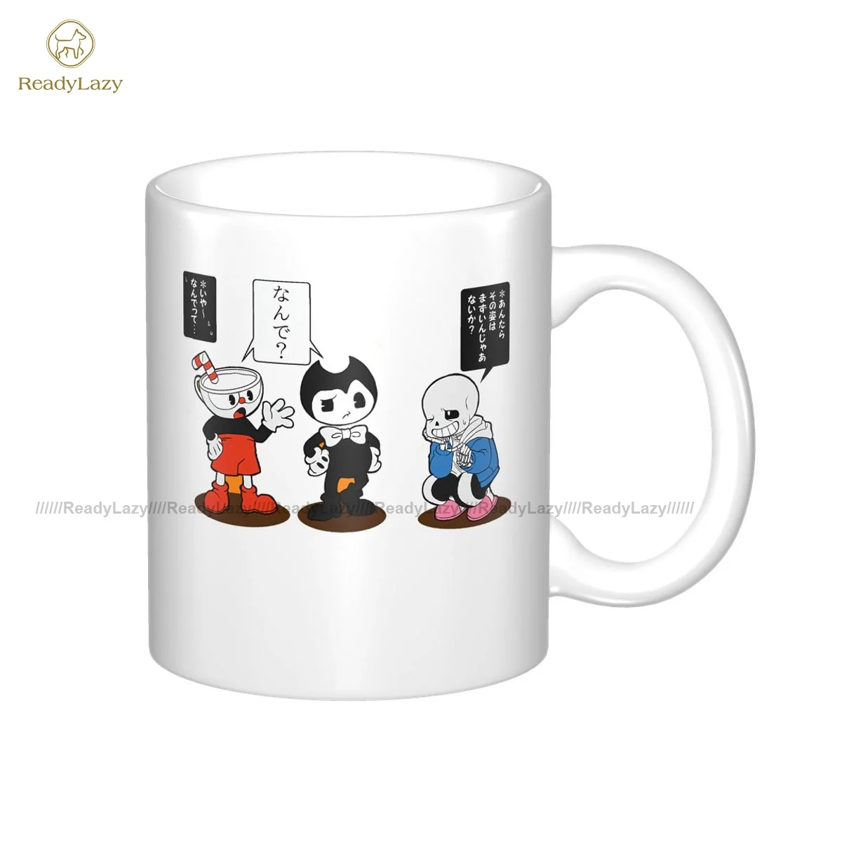 Кружка Cuphead фарфоровая кружка с горячим шоколадом оптовая продажа каваи