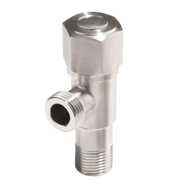 

Filling Valves 304 stainless steel Angle Valves 1/2"Male x 1/2" Male Bathroom Bidet Valve Bathroom Accessories Three options