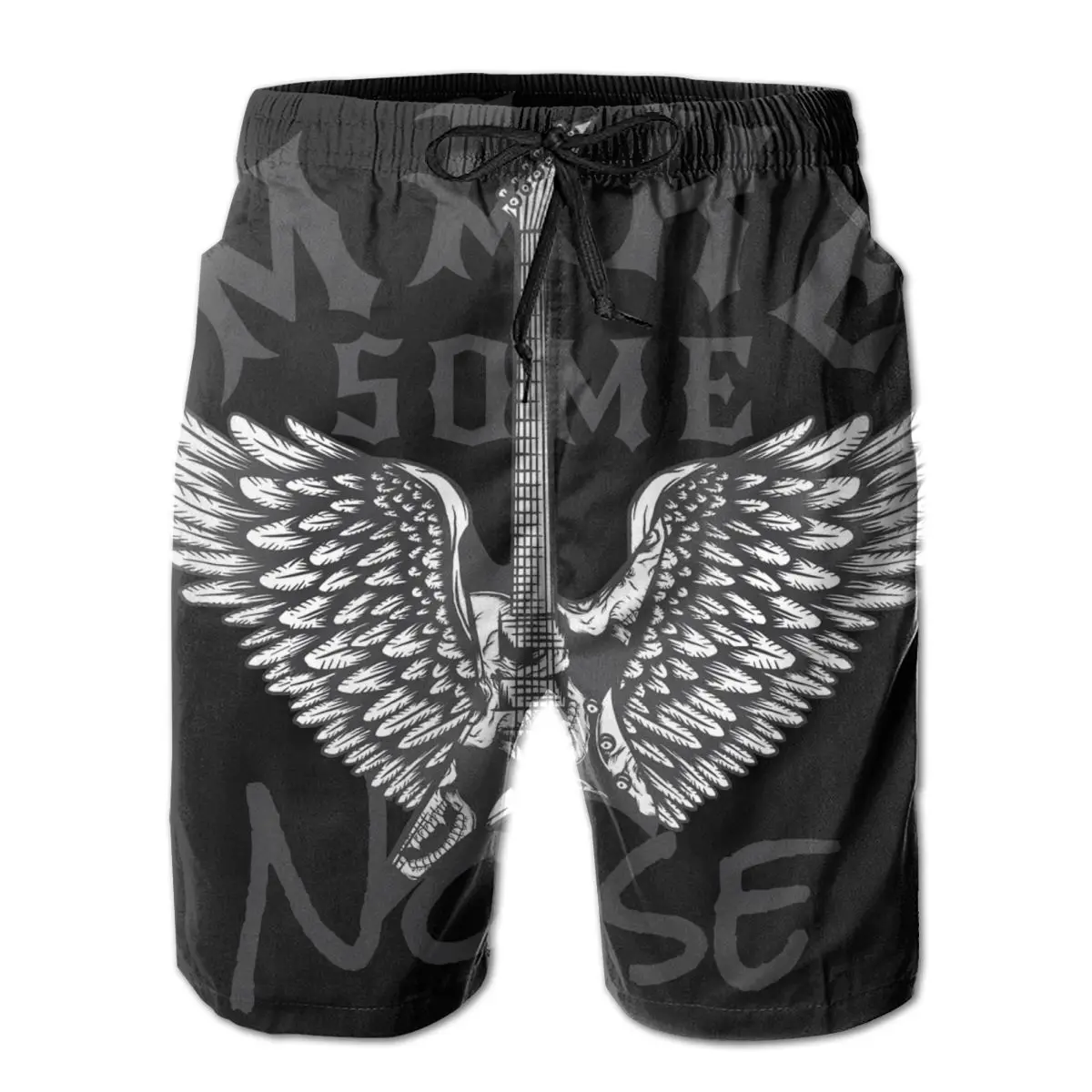 

Men Pants Classy Vintage Rock Star Surfing Beach Board Swim Trunks Sport Quick Dry Mesh Casual Pretty Sarcastic Short for Adult