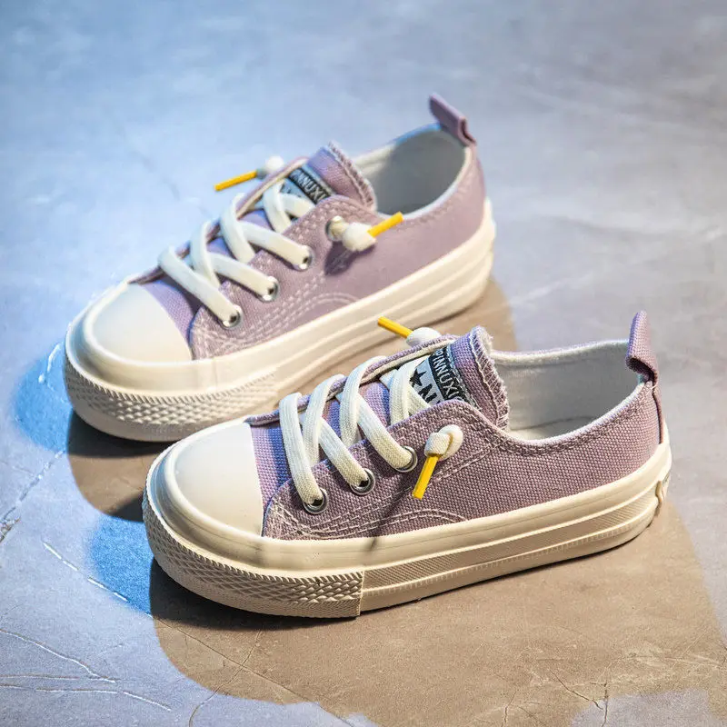 

Детские холщовые кроссовки для девочек, удобные повседневные легкие дышащие уличные кеды для мальчиков и девочек, весна