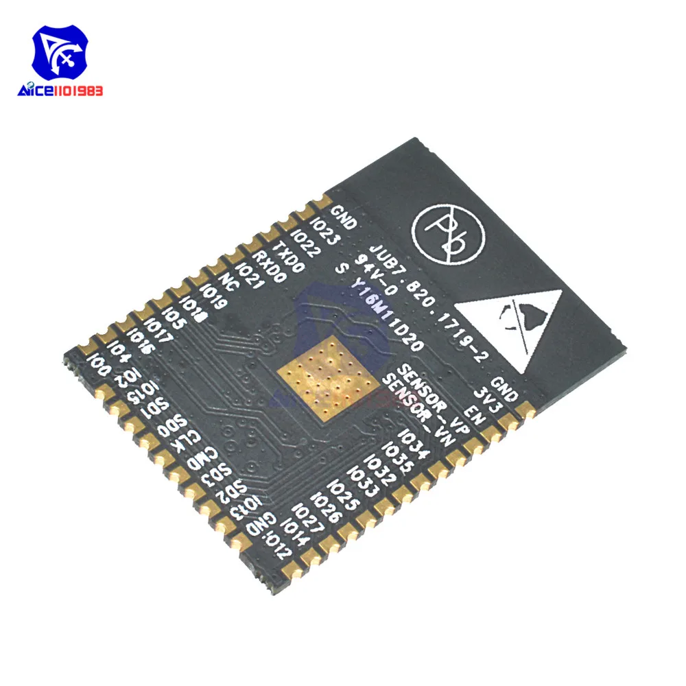 Diymore ESP32 ESP32S ESP WROOM 32 WiFi Bluetooth беспроводной модуль 240 МГц двухъядерный процессор MCU