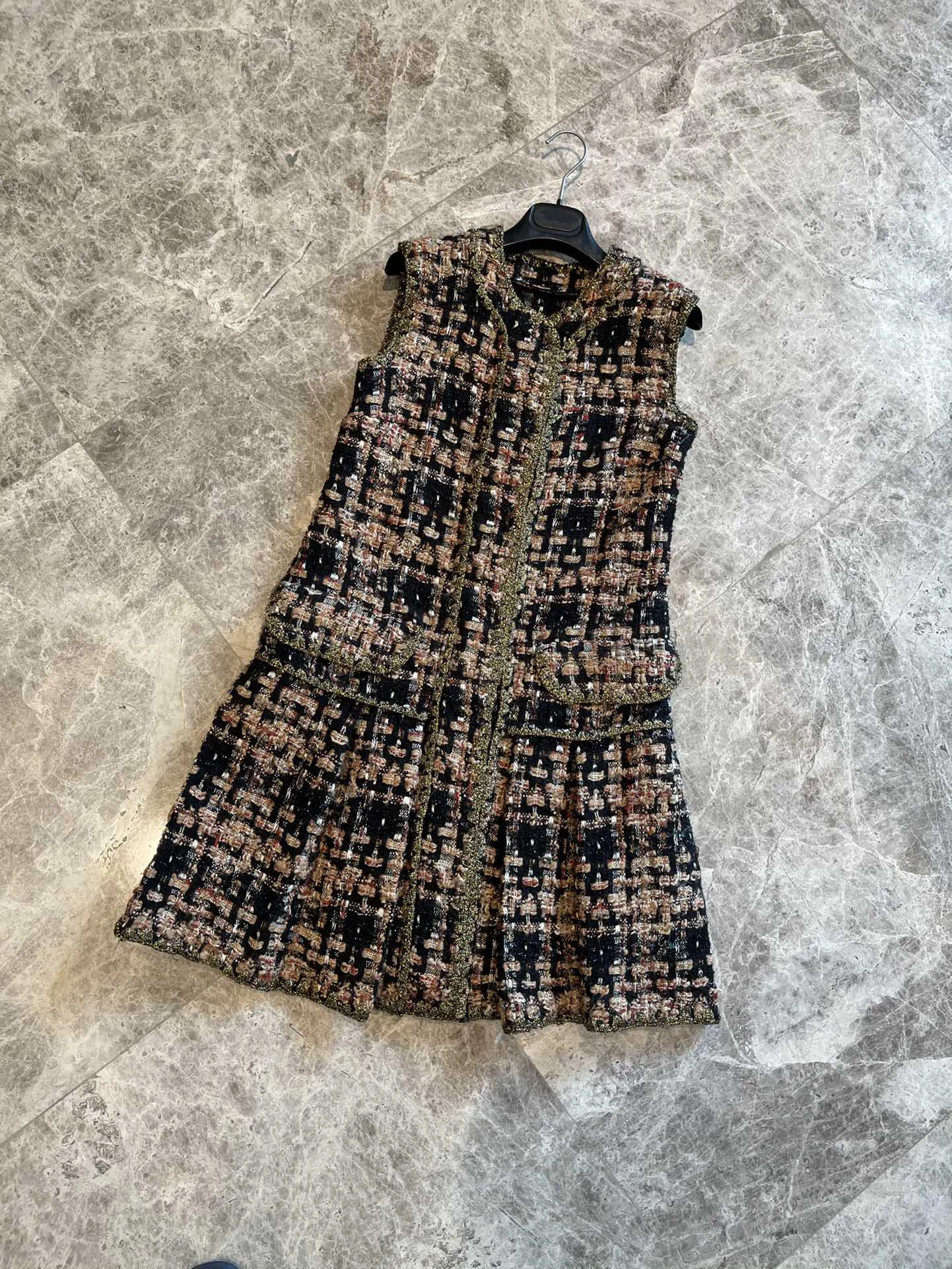 

new ladies high 2021 quality fashion sleeveless round neck wool vest 0120